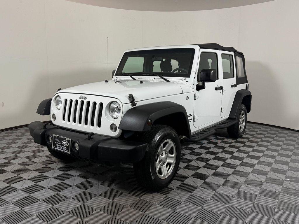 used 2017 Jeep Wrangler Unlimited car, priced at $17,723