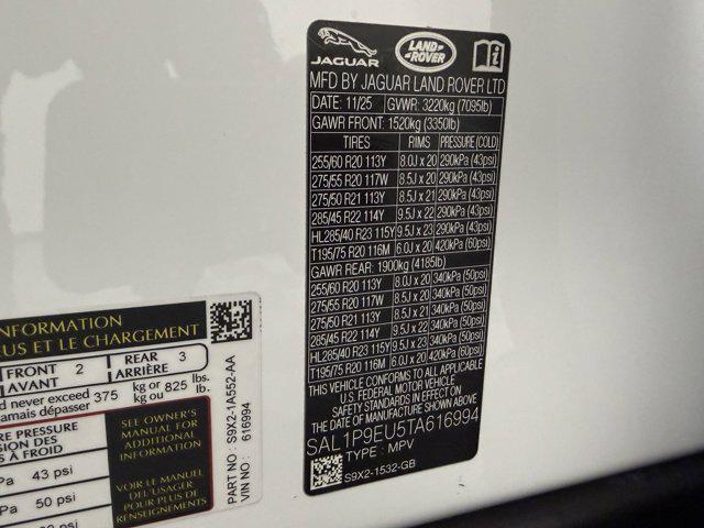 new 2026 Land Rover Range Rover Sport car, priced at $94,061