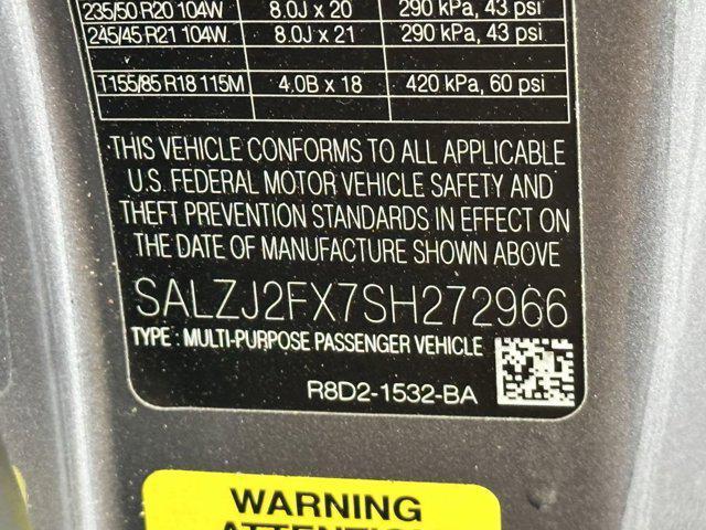 used 2025 Land Rover Range Rover Evoque car, priced at $45,995