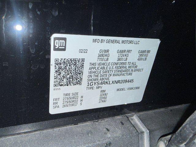 used 2022 Cadillac Escalade ESV car, priced at $57,998