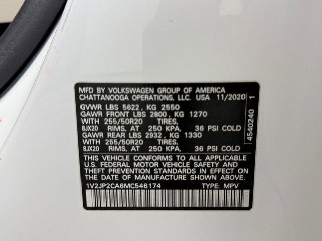 used 2021 Volkswagen Atlas car, priced at $18,999