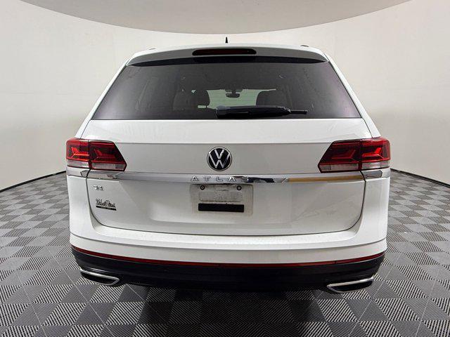 used 2021 Volkswagen Atlas car, priced at $18,999