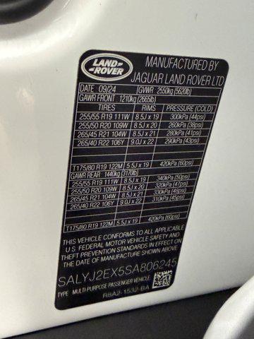 used 2025 Land Rover Range Rover Velar car, priced at $58,995