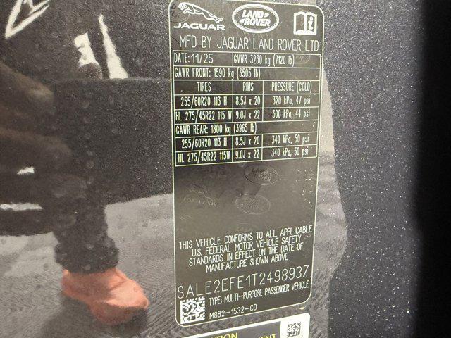 new 2026 Land Rover Defender car, priced at $112,151