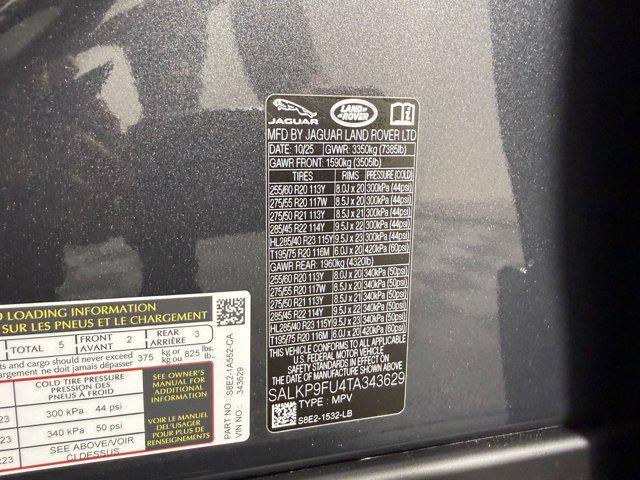 new 2026 Land Rover Range Rover car, priced at $134,151