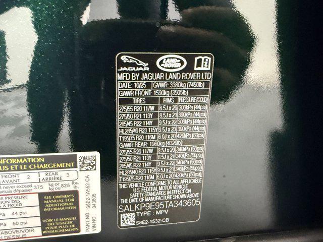 new 2026 Land Rover Range Rover car, priced at $162,601