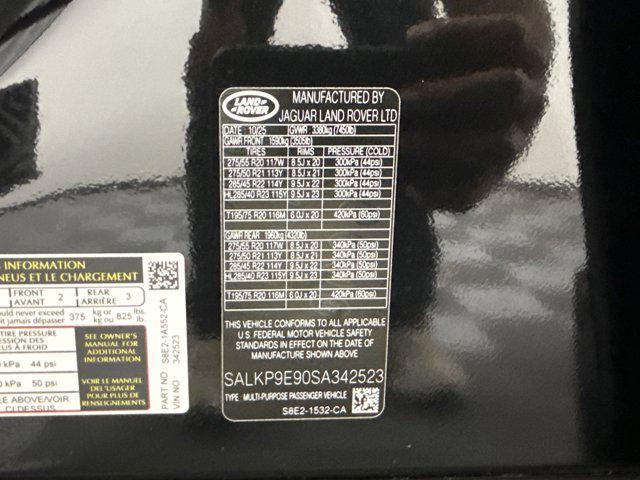 new 2025 Land Rover Range Rover car, priced at $146,611