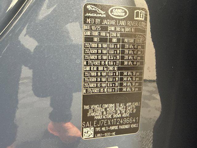 new 2026 Land Rover Defender car, priced at $79,741