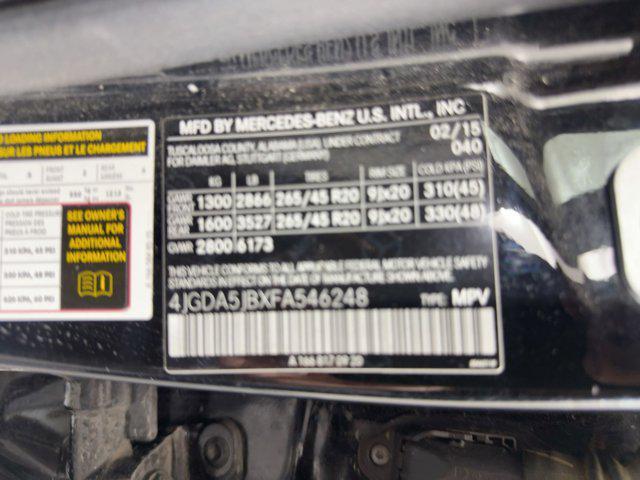 used 2015 Mercedes-Benz M-Class car, priced at $8,696