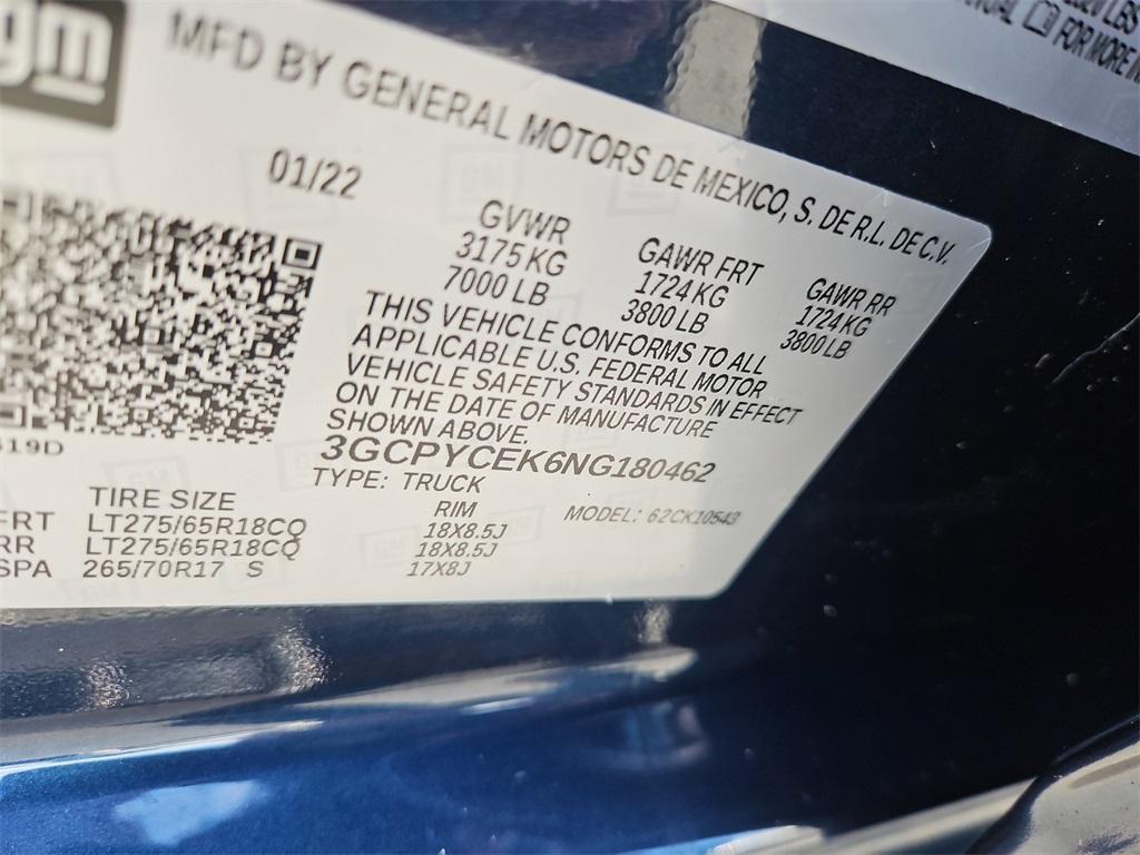 used 2022 Chevrolet Silverado 1500 Limited car, priced at $31,999