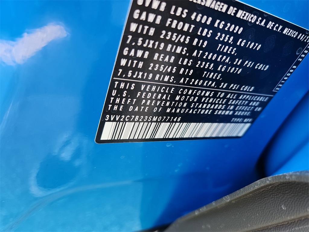 new 2025 Volkswagen Taos car, priced at $33,931