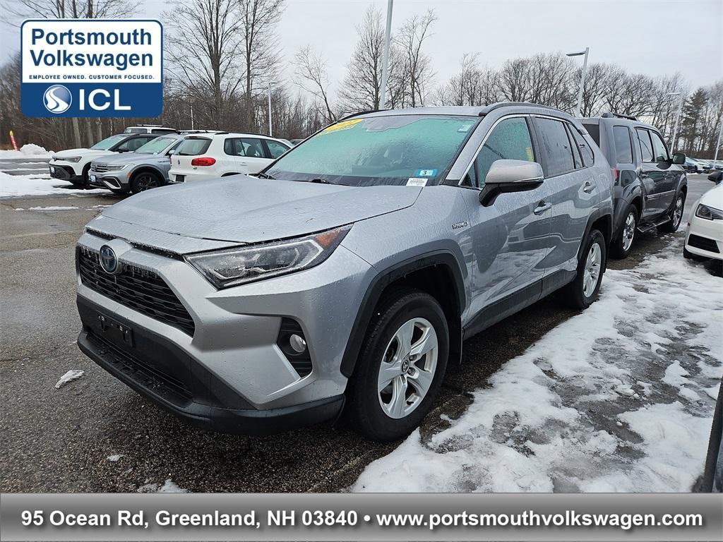 used 2021 Toyota RAV4 Hybrid car, priced at $30,399