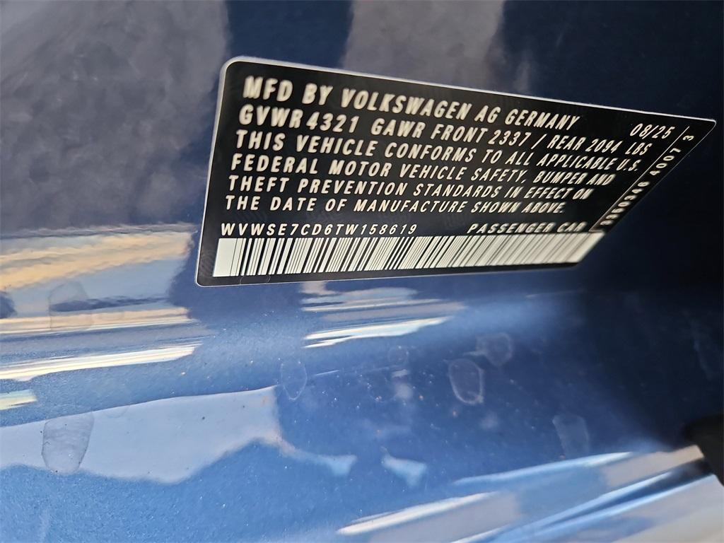 new 2026 Volkswagen Golf GTI car, priced at $40,082