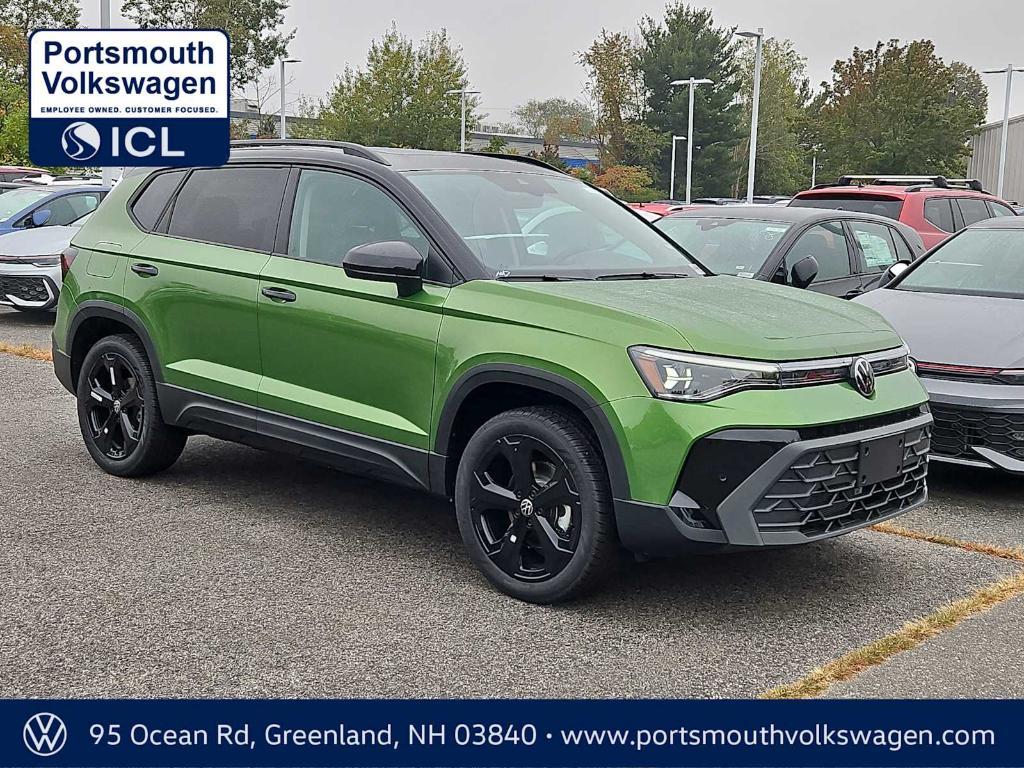 new 2025 Volkswagen Taos car, priced at $28,606