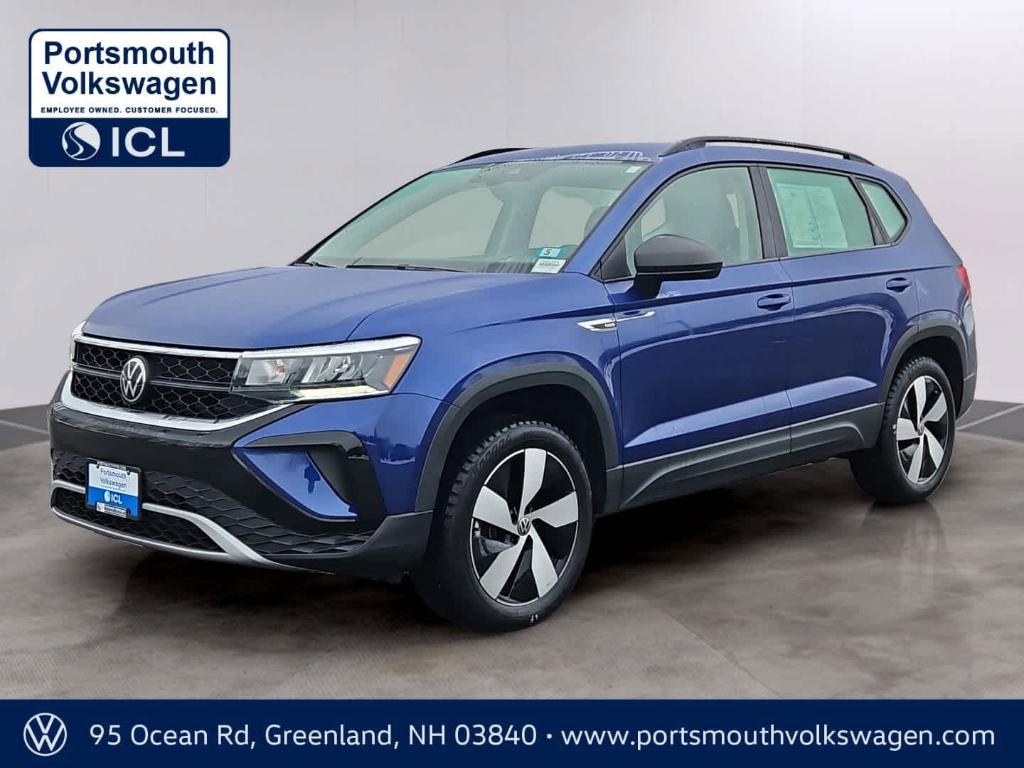 used 2024 Volkswagen Taos car, priced at $19,999