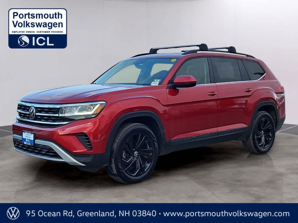 used 2022 Volkswagen Atlas car, priced at $23,699