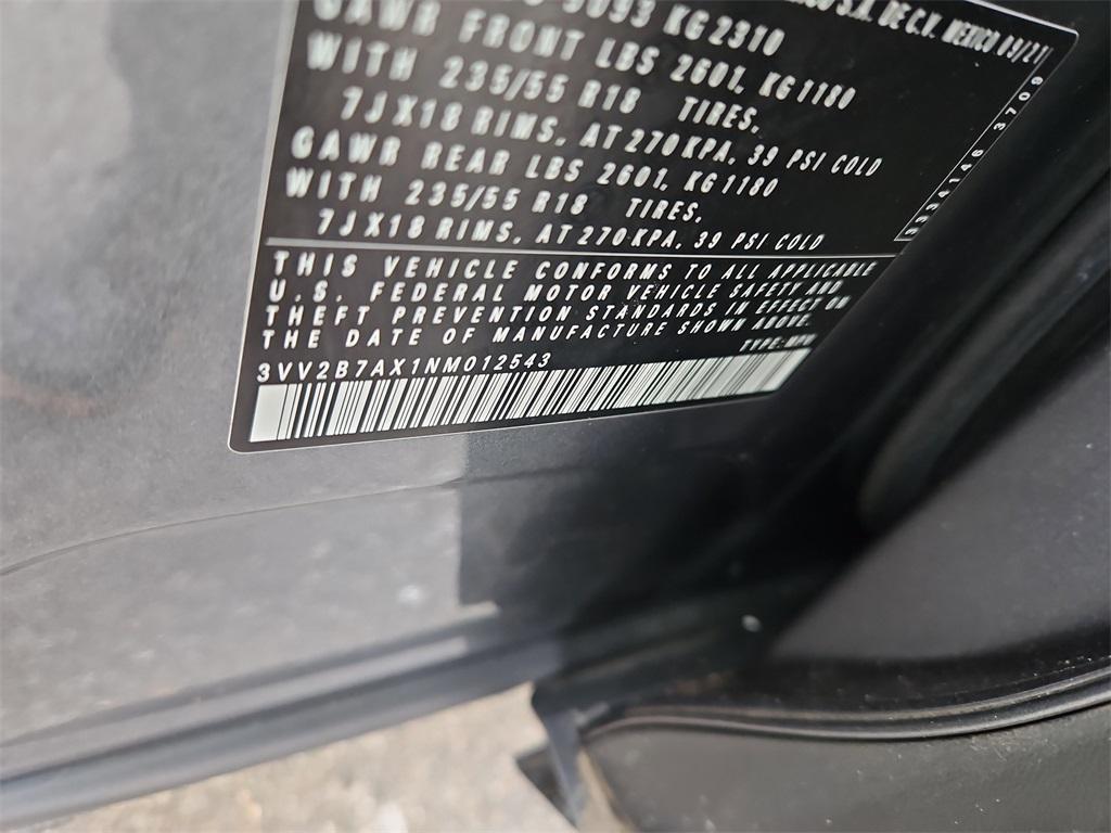 used 2022 Volkswagen Tiguan car, priced at $18,999