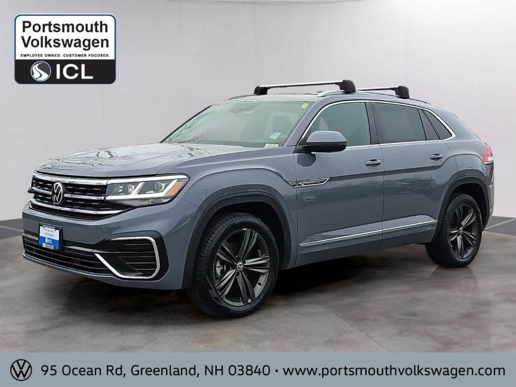 used 2022 Volkswagen Atlas Cross Sport car, priced at $26,999