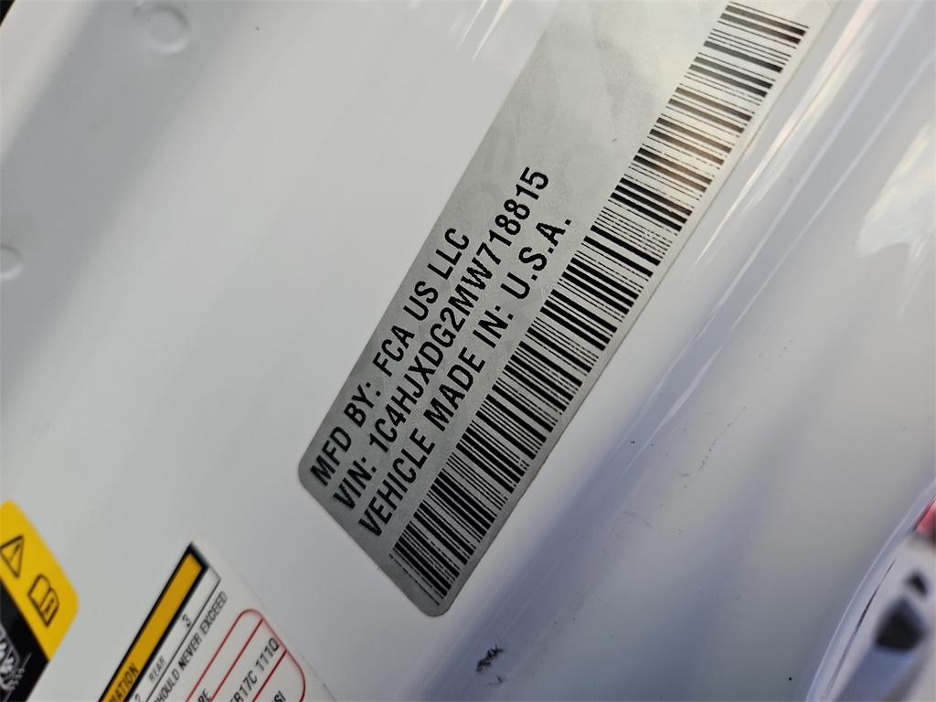 used 2021 Jeep Wrangler Unlimited car, priced at $27,999