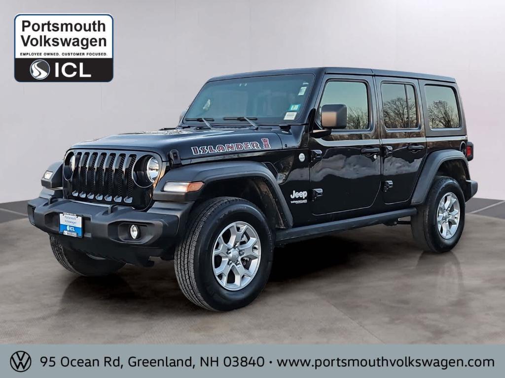 used 2021 Jeep Wrangler Unlimited car, priced at $28,999