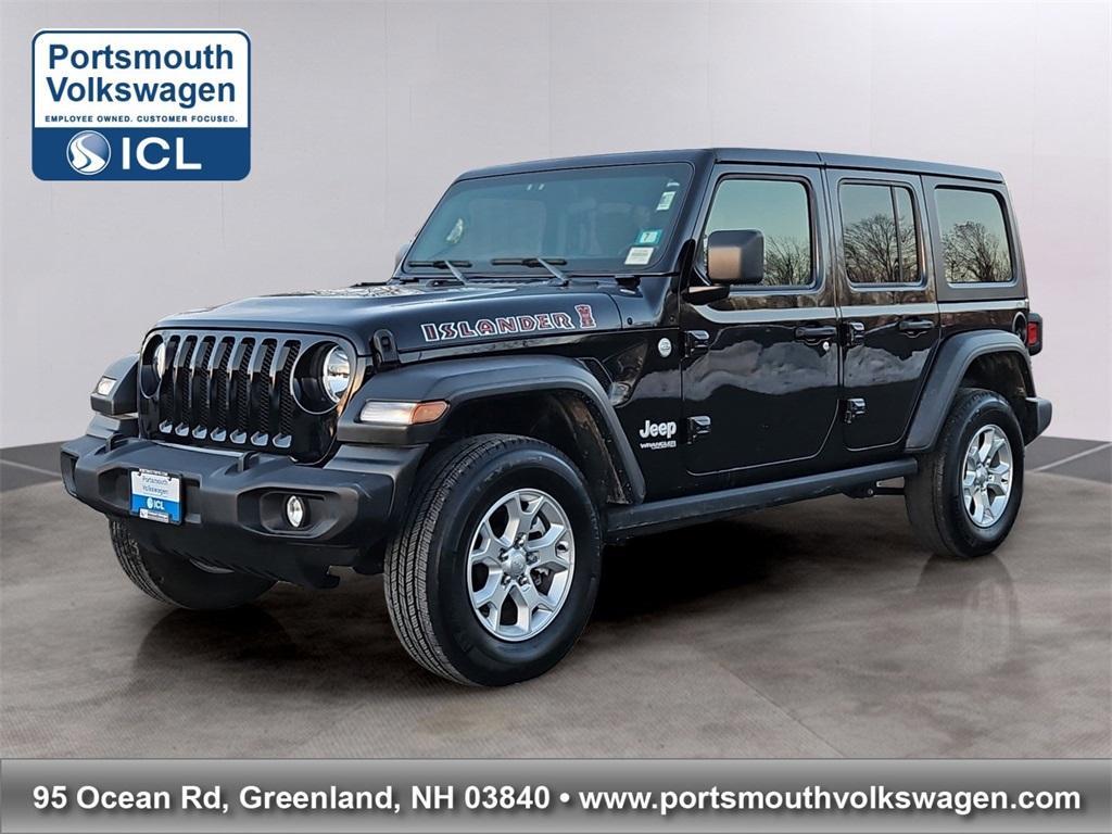 used 2021 Jeep Wrangler Unlimited car, priced at $30,299