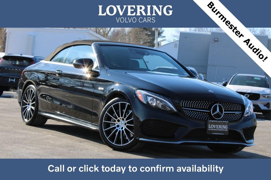 used 2017 Mercedes-Benz AMG C 43 car, priced at $26,988