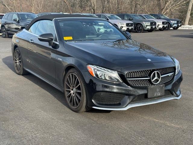 used 2017 Mercedes-Benz AMG C 43 car, priced at $27,699