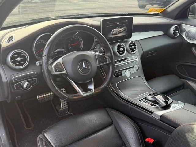 used 2017 Mercedes-Benz AMG C 43 car, priced at $27,699