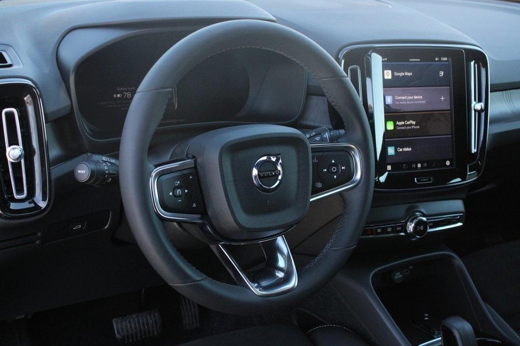 used 2023 Volvo C40 Recharge Pure Electric car, priced at $25,988