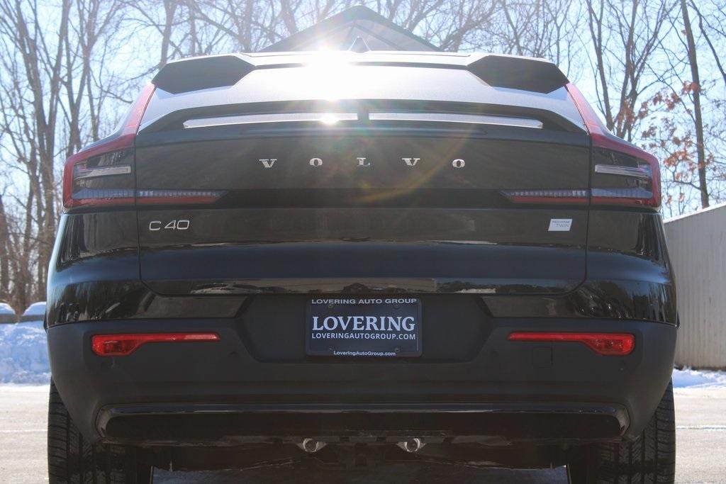 used 2023 Volvo C40 Recharge Pure Electric car, priced at $25,988