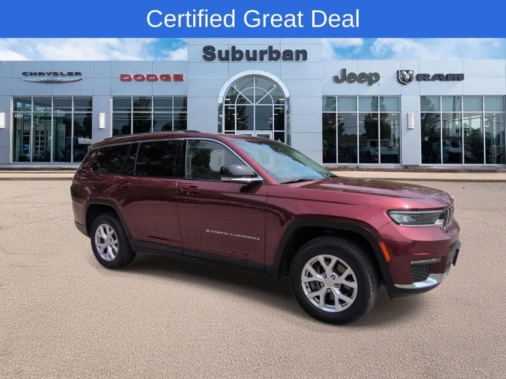 used 2021 Jeep Grand Cherokee L car, priced at $27,945