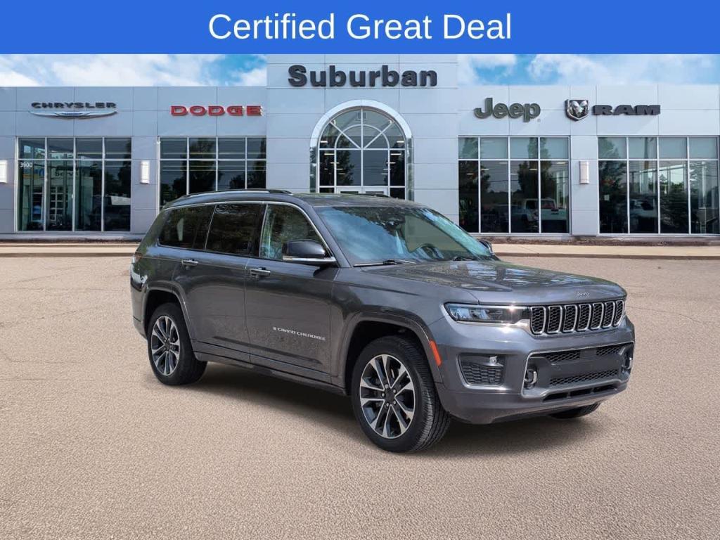 used 2021 Jeep Grand Cherokee L car, priced at $27,253