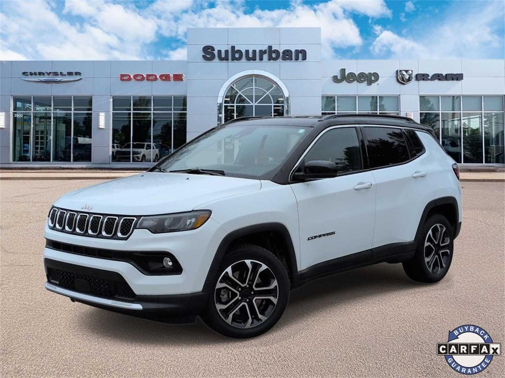 used 2023 Jeep Compass car, priced at $21,947
