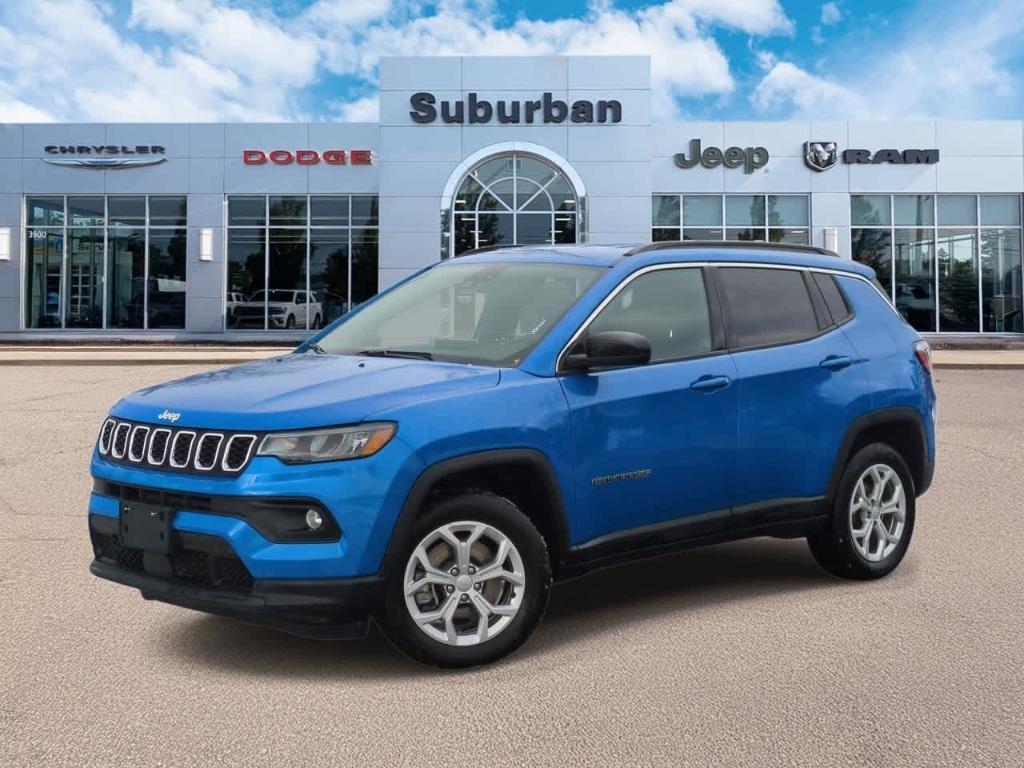 used 2024 Jeep Compass car, priced at $17,215