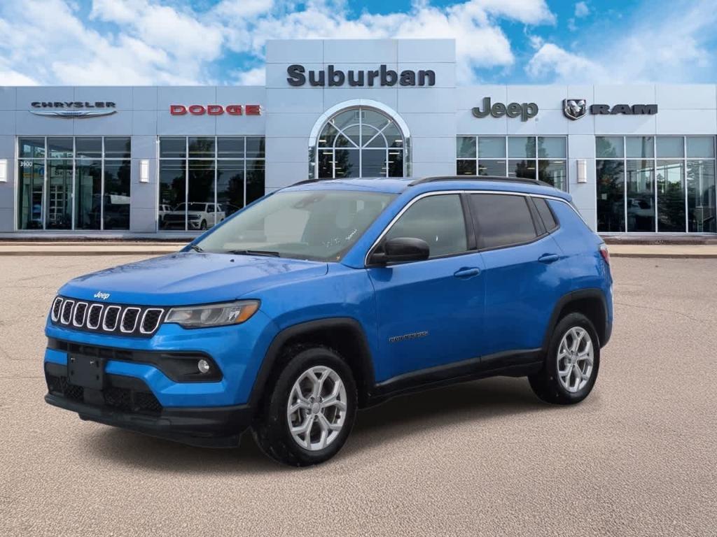 used 2024 Jeep Compass car, priced at $17,215