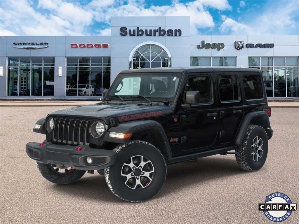used 2021 Jeep Wrangler Unlimited car, priced at $26,966