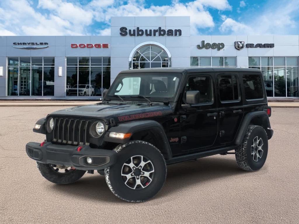 used 2021 Jeep Wrangler Unlimited car, priced at $27,388