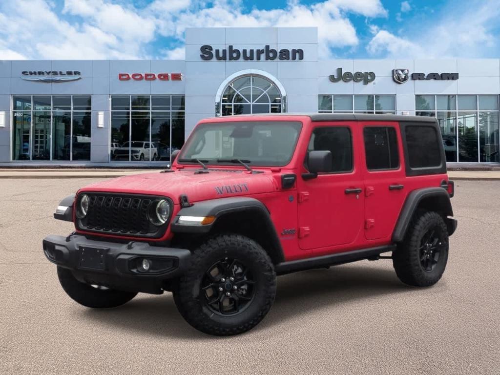 used 2025 Jeep Wrangler 4xe car, priced at $36,988