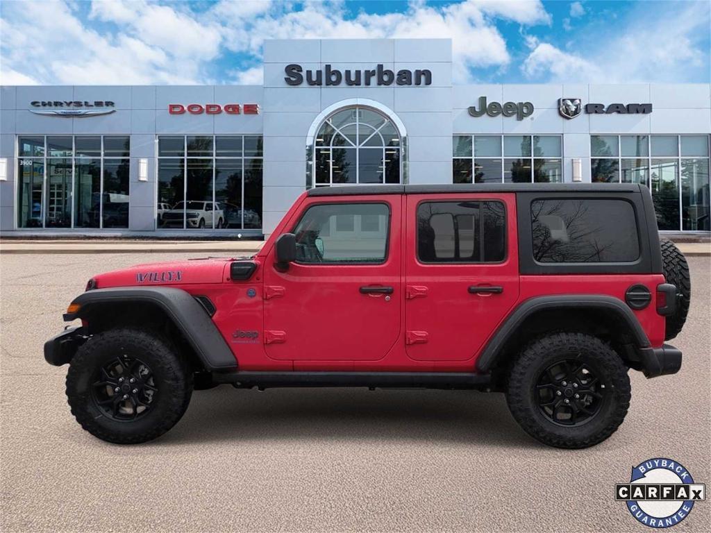 used 2025 Jeep Wrangler 4xe car, priced at $34,990