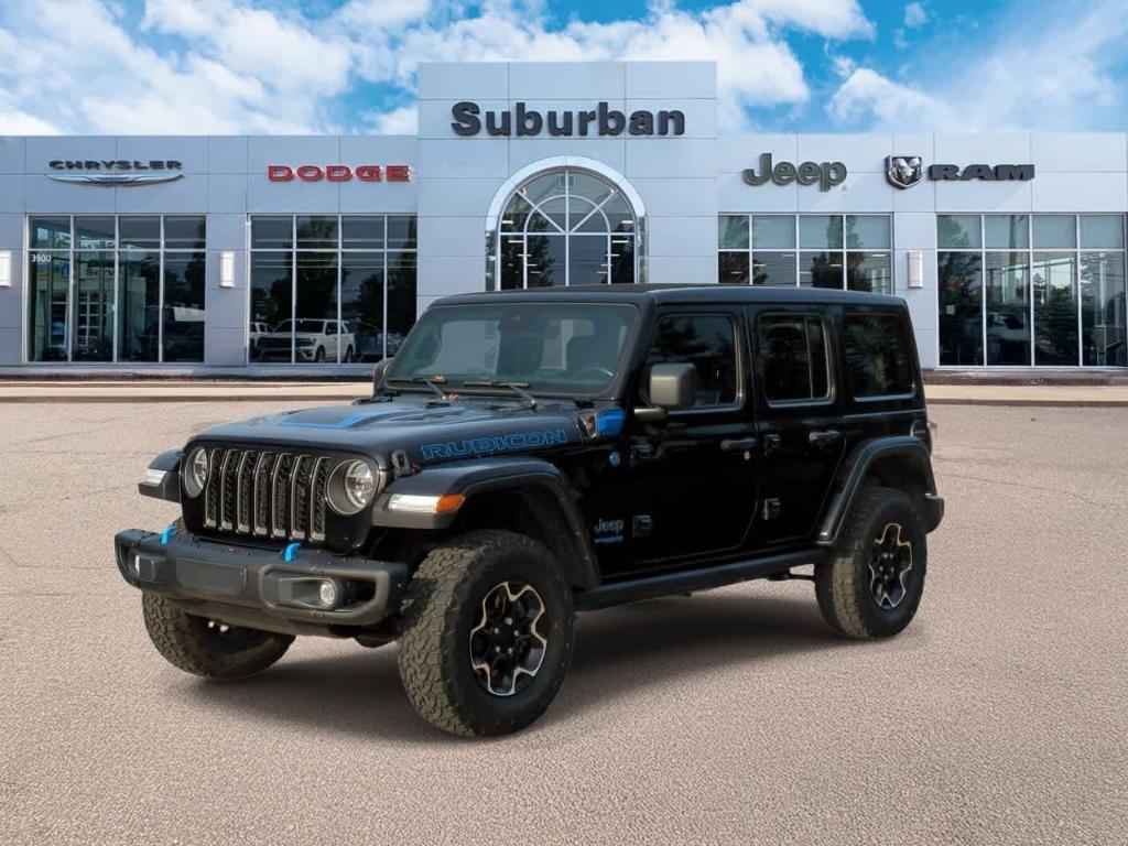 used 2021 Jeep Wrangler Unlimited 4xe car, priced at $23,981