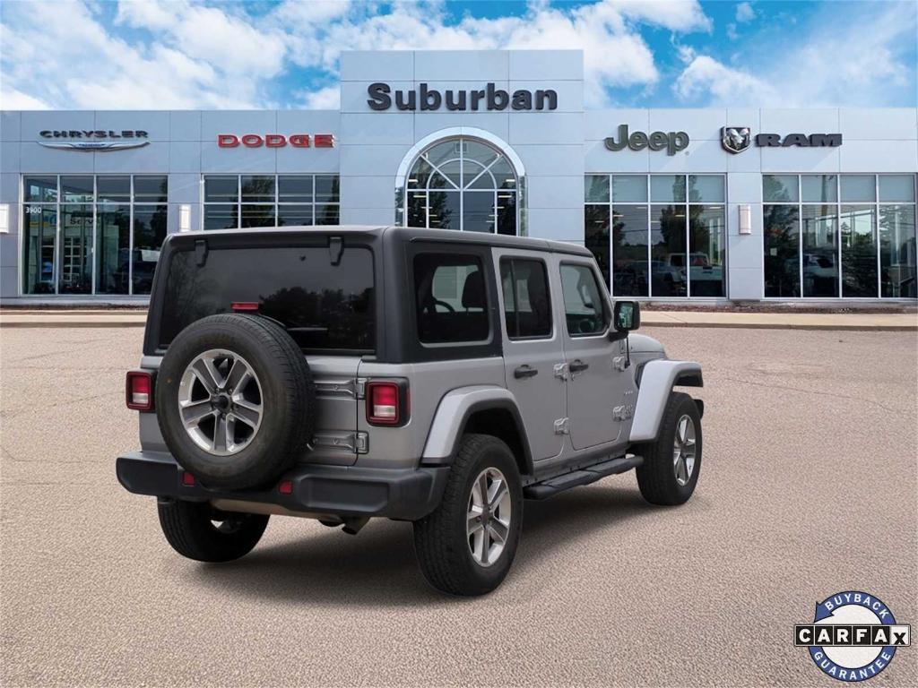 used 2021 Jeep Wrangler Unlimited car, priced at $21,704