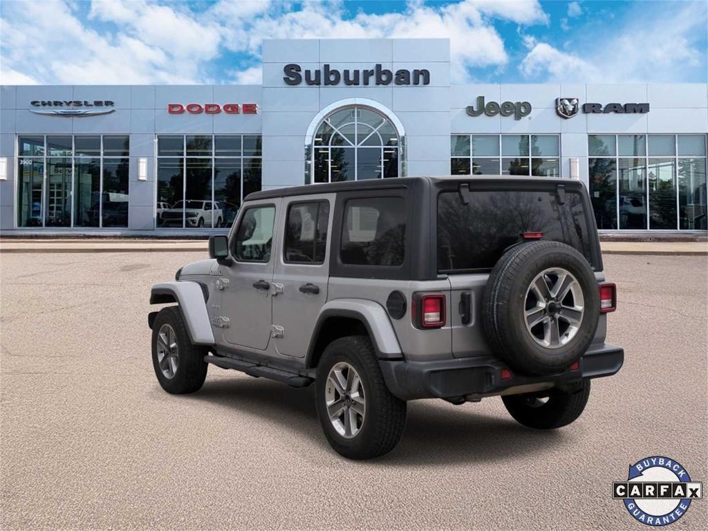used 2021 Jeep Wrangler Unlimited car, priced at $21,704
