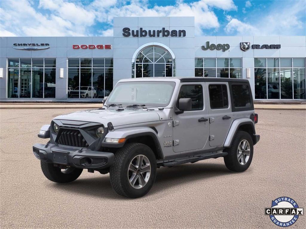 used 2021 Jeep Wrangler Unlimited car, priced at $21,704