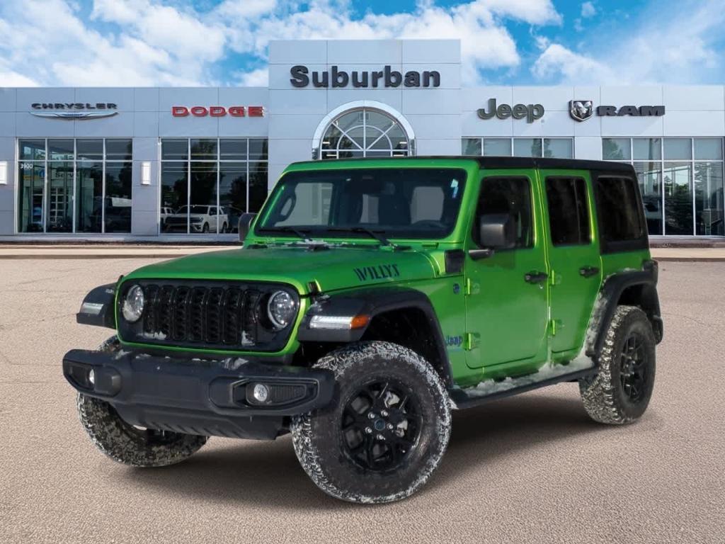 used 2025 Jeep Wrangler 4xe car, priced at $36,990