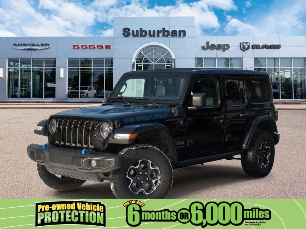used 2023 Jeep Wrangler 4xe car, priced at $27,990
