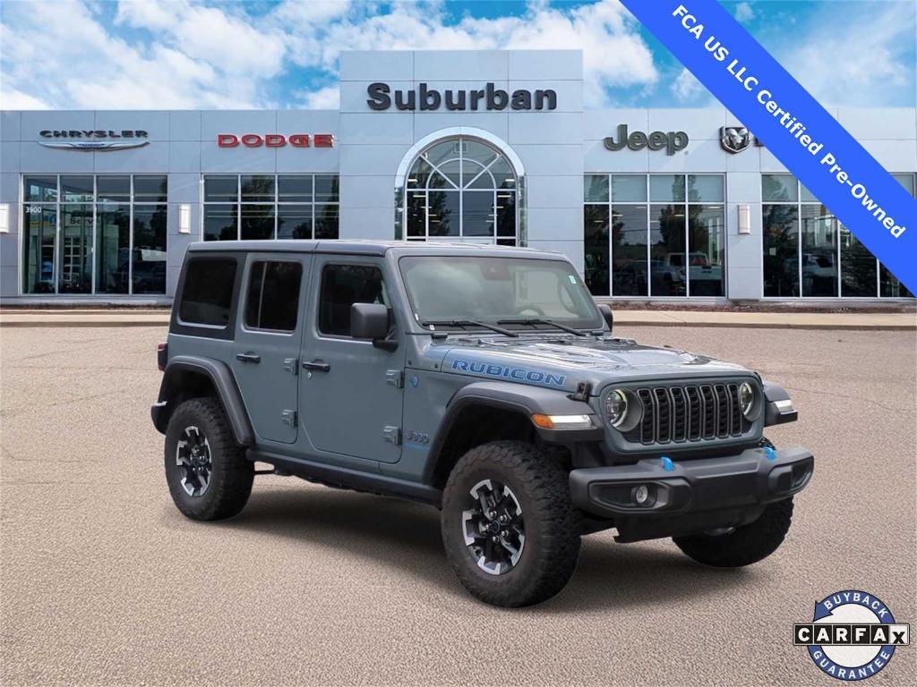used 2025 Jeep Wrangler 4xe car, priced at $39,484