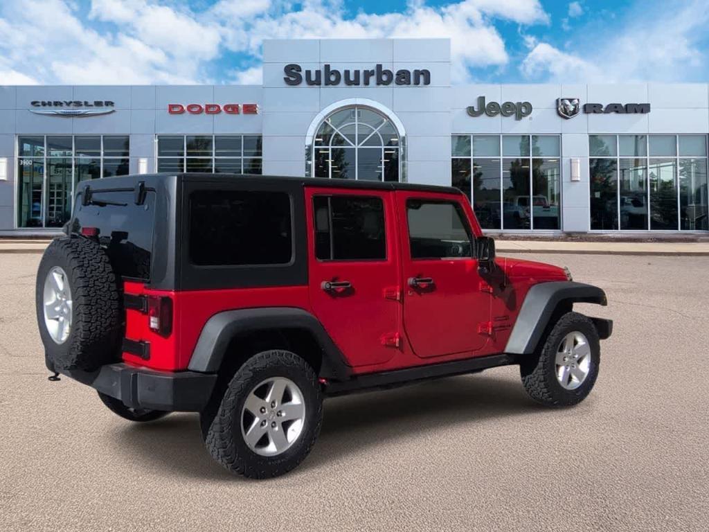 used 2017 Jeep Wrangler Unlimited car, priced at $15,248