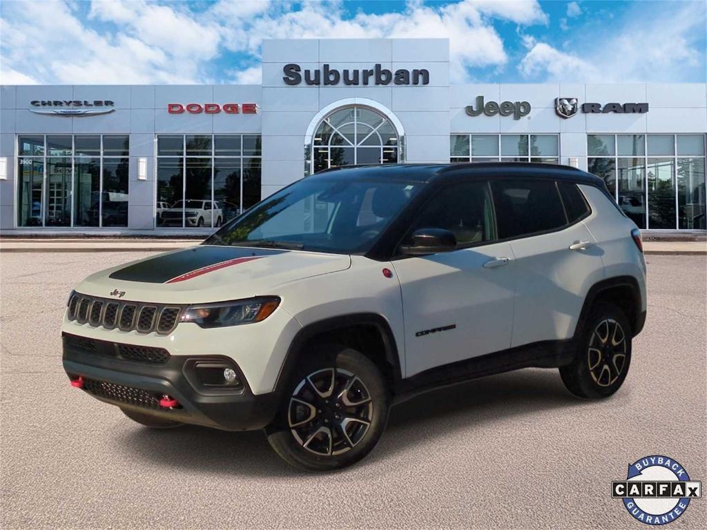 used 2024 Jeep Compass car, priced at $24,395