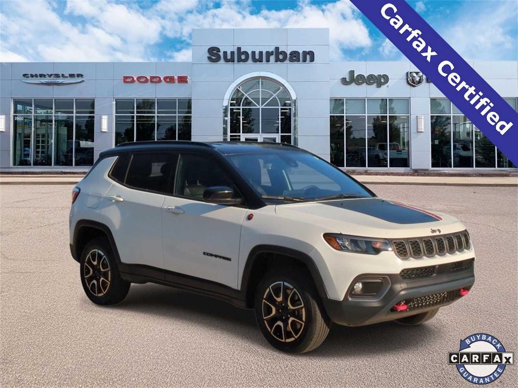 used 2024 Jeep Compass car, priced at $21,999