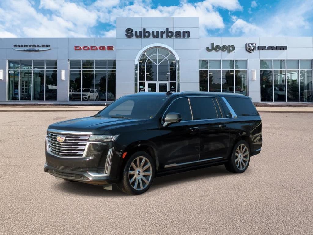 used 2023 Cadillac Escalade ESV car, priced at $58,885